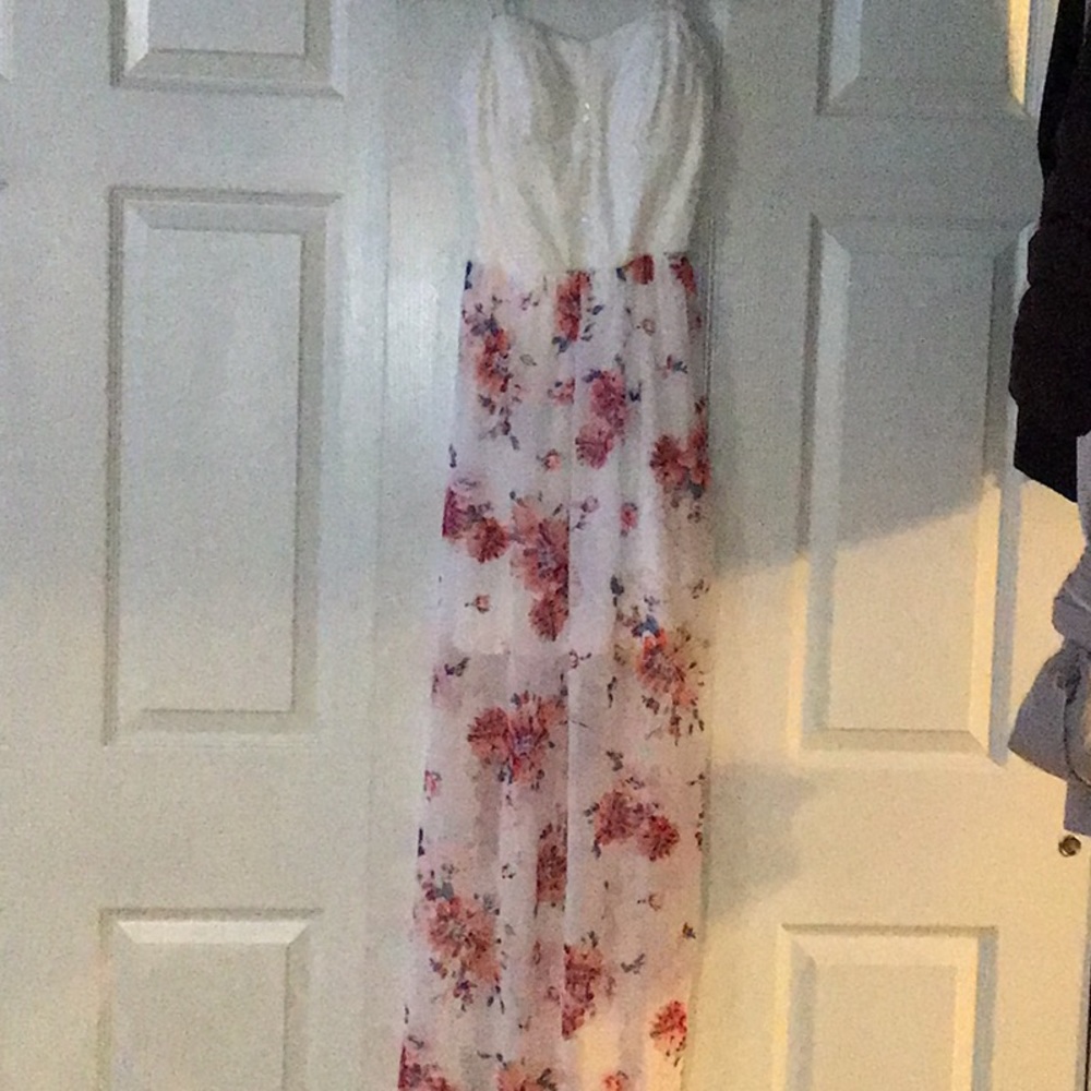 White Flower dress